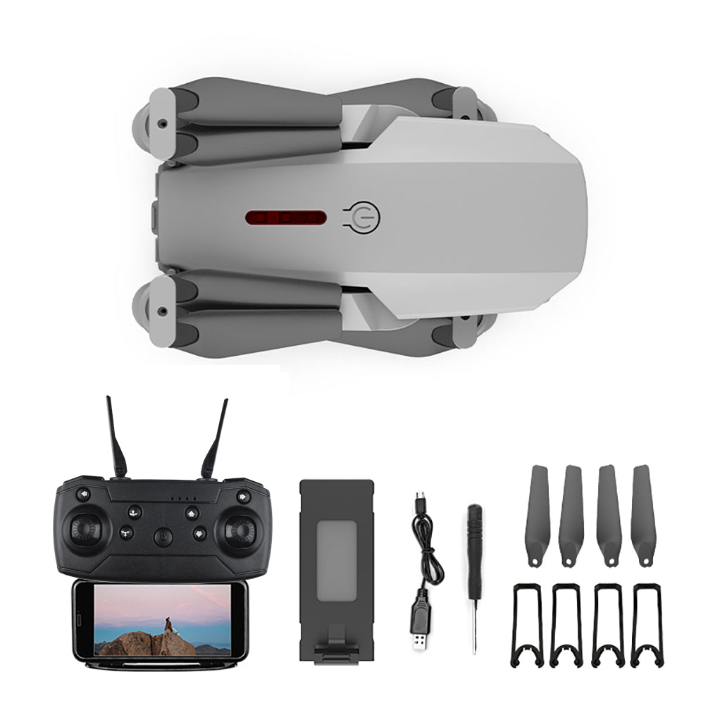 RC Drone with 4K Daul Cameras, WiFi FPV RC Quadcopter with Multiple Flight Modes, 3D Flip Foldable Mini Drones Toys Gifts for Kids Beginners, Headless Mode, One Key Start Mode