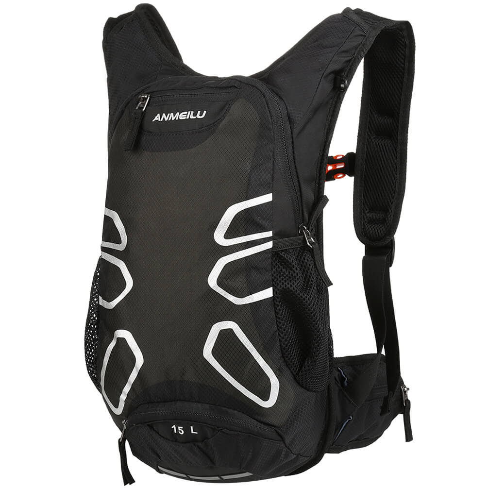 Vbiger 15L Hydration Backpack Splash-proof Cycling Backpack Lightweight Outdoor Daypack