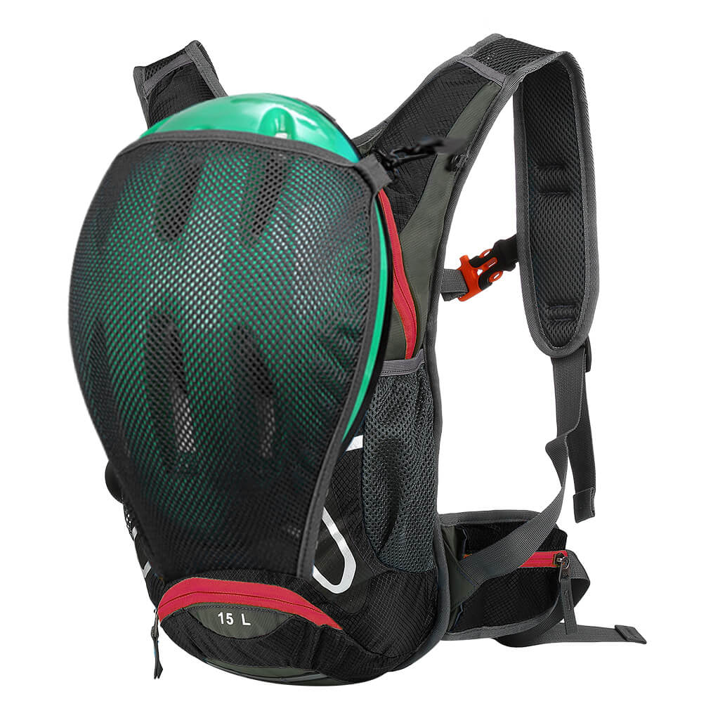 Vbiger 15L Hydration Backpack Splash-proof Cycling Backpack Lightweight Outdoor Daypack