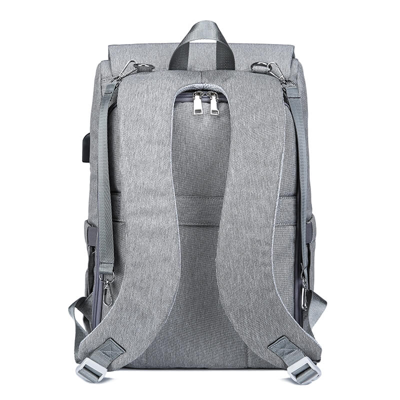 Vbiger USB Diaper Bag Large-capacity Backpack Travel Bag