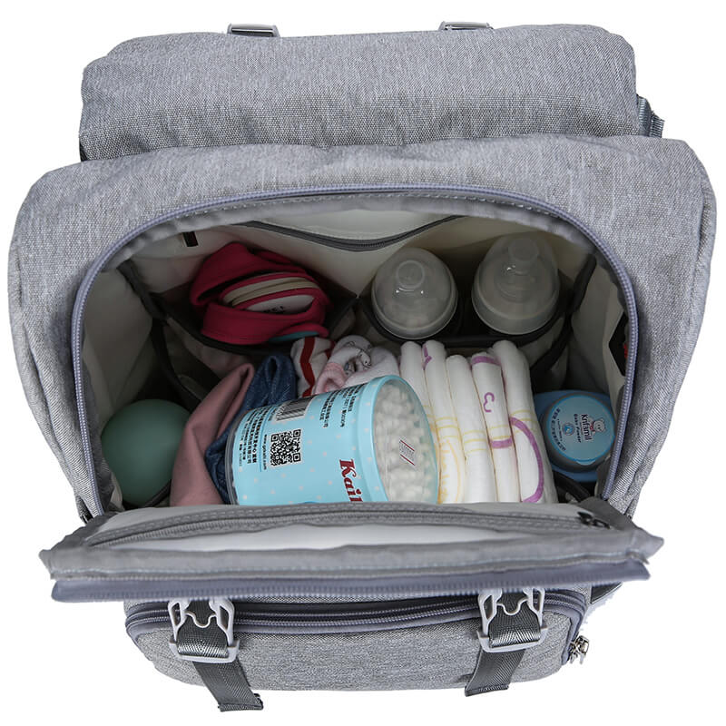 Vbiger USB Diaper Bag Large-capacity Backpack Travel Bag