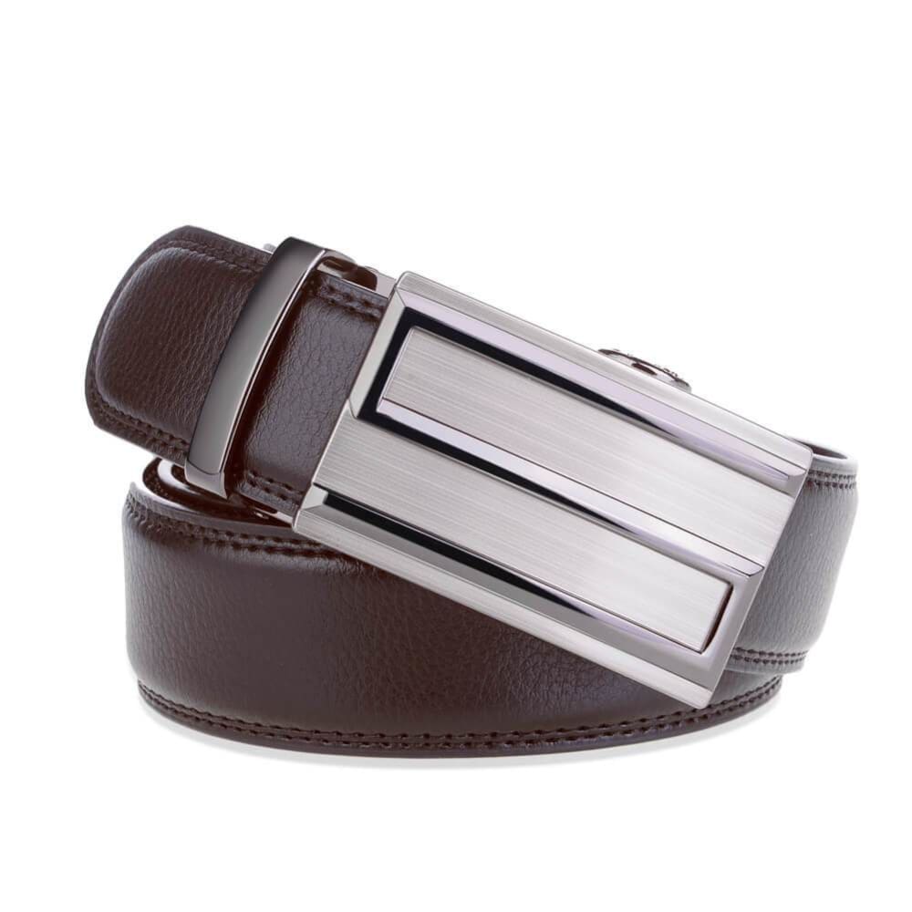High-End Genuine Top-Level Cowhide Belt with Automatic Buckle - Belt