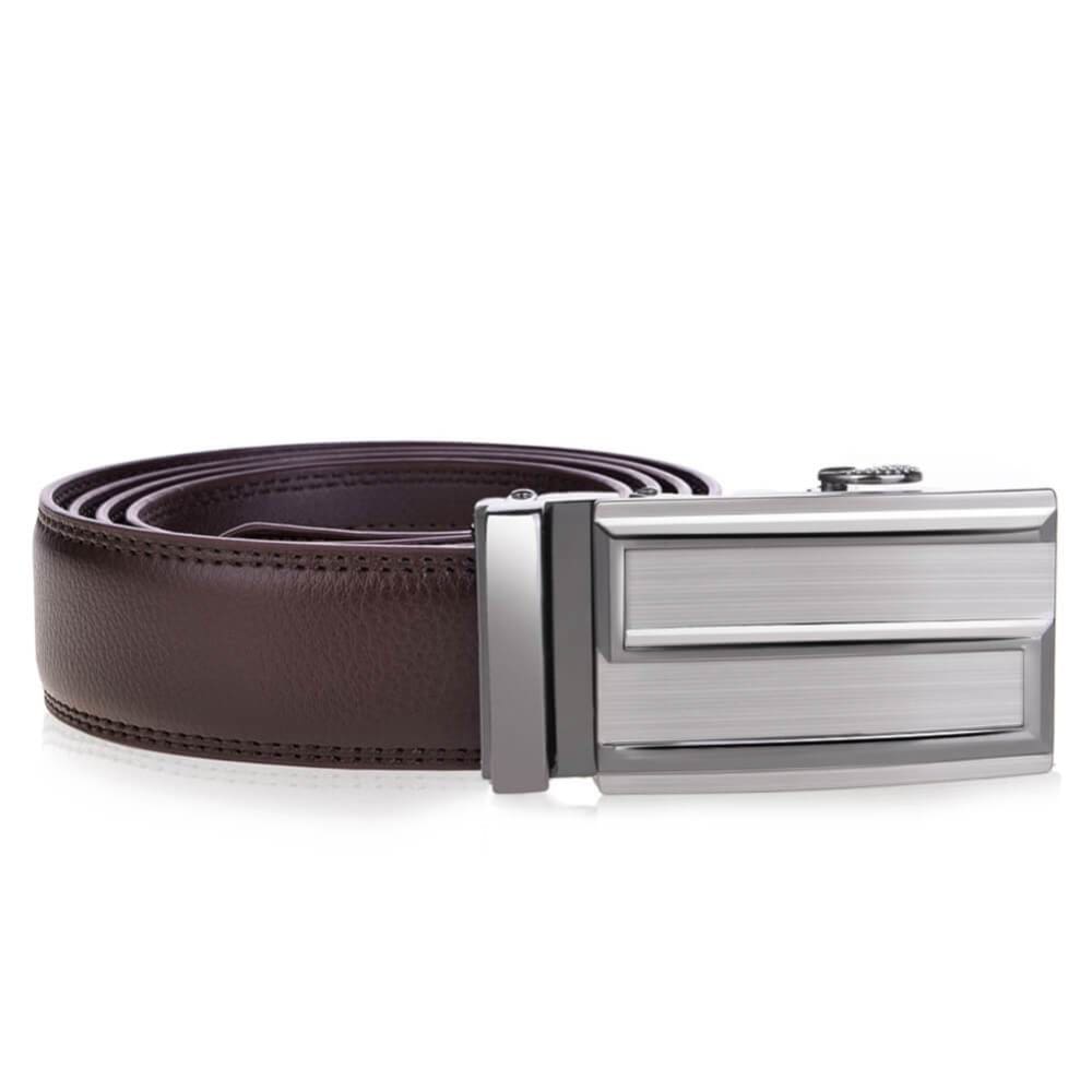 High-End Genuine Top-Level Cowhide Belt with Automatic Buckle - Belt