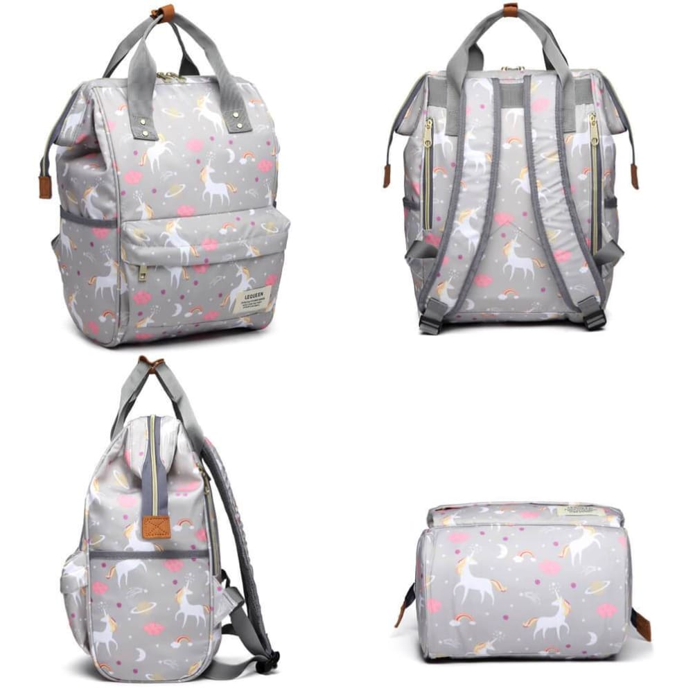 Vbiger Large-capacity Nursing Backpack Travel Shoulders Bag for Mommy and Student - Backpacks