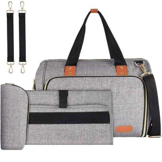 Vbiger Large Nappy Tote Bag Maternity Diaper Shoulder Bag Insulated Bag for Mom Dad - Backpacks