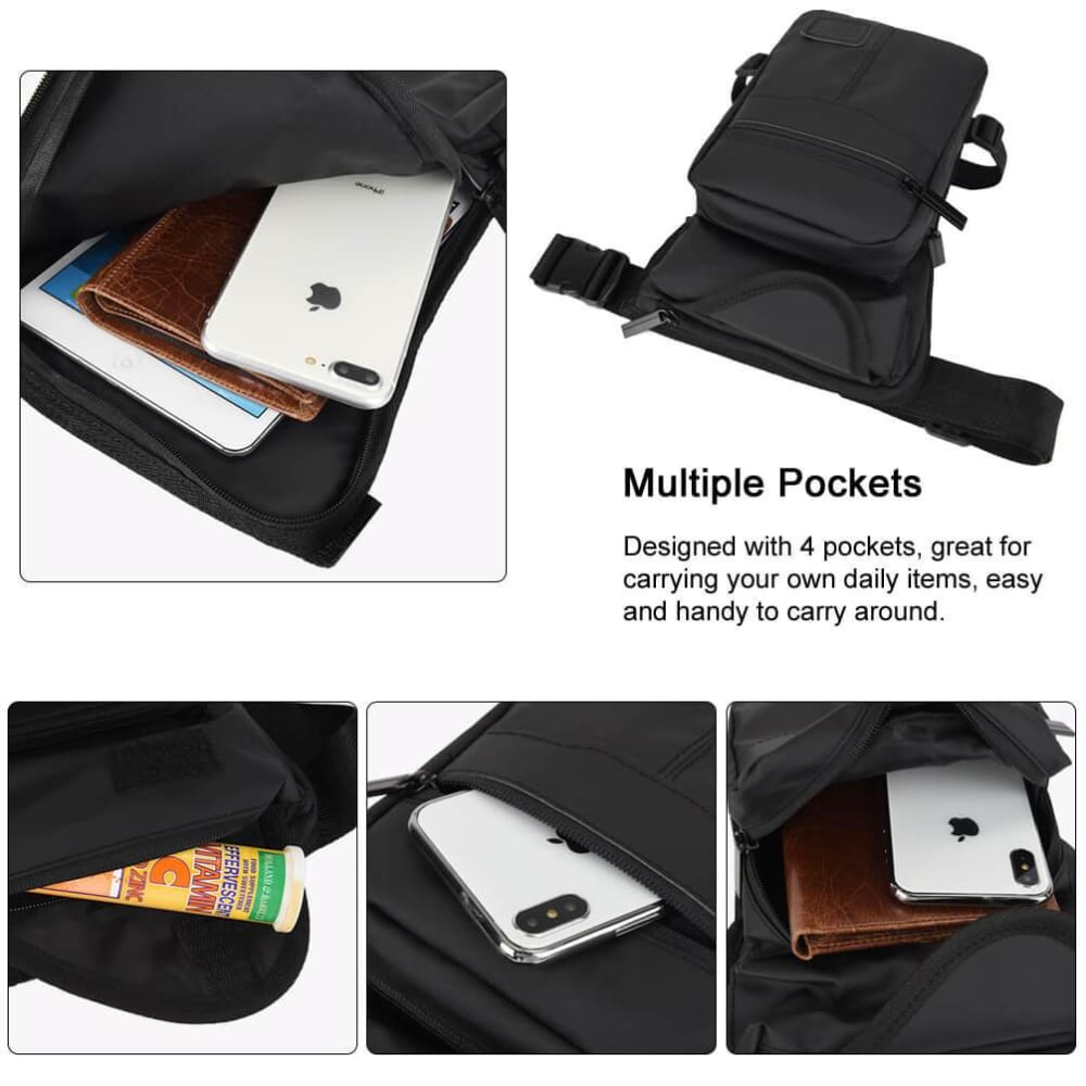 Vbiger Men and Women Multi-functional Durable Outdoor Sports Fanny Pack - Bag