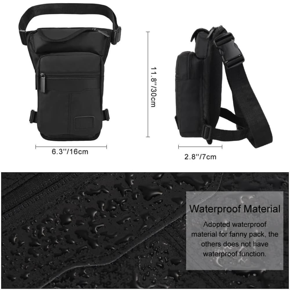 Vbiger Men and Women Multi-functional Durable Outdoor Sports Fanny Pack - Bag