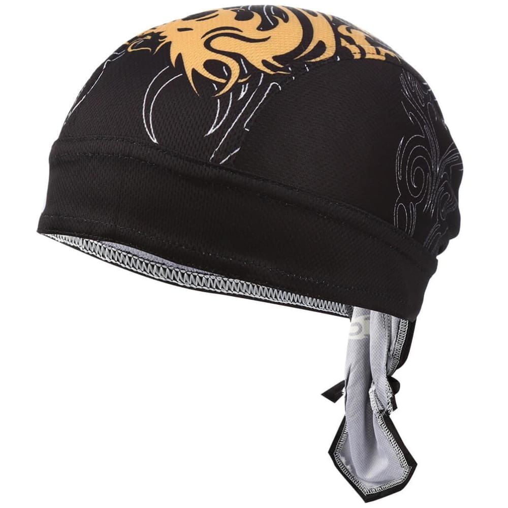 Vbiger Men Women Sports Skull Cap Lightweight Bandana Headwrap Quick-dry Riding Beanie Hat Chic Cycling Cap Portable Running Beanie with