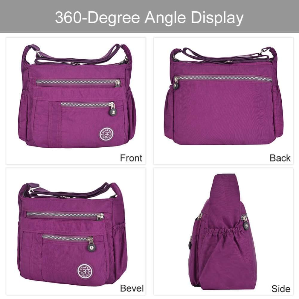 Vbiger Waterproof Shoulder Bag Fashionable Cross-body Bag Casual Bag Handbag for Women - Bag