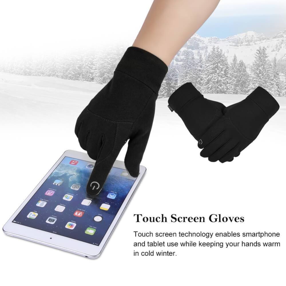 Vbiger Winter Warm Gloves Professional Touch Screen Gloves Winter Sport Gloves for Men and Women - Gloves