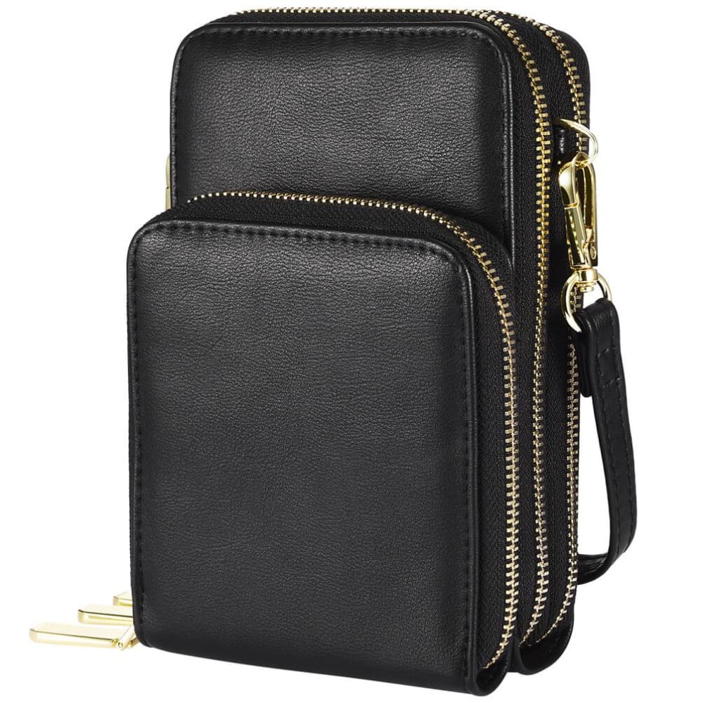 Vbiger Women Handbag Crossbody Bag Shoulder Bag with Large Capacity Black - Bag