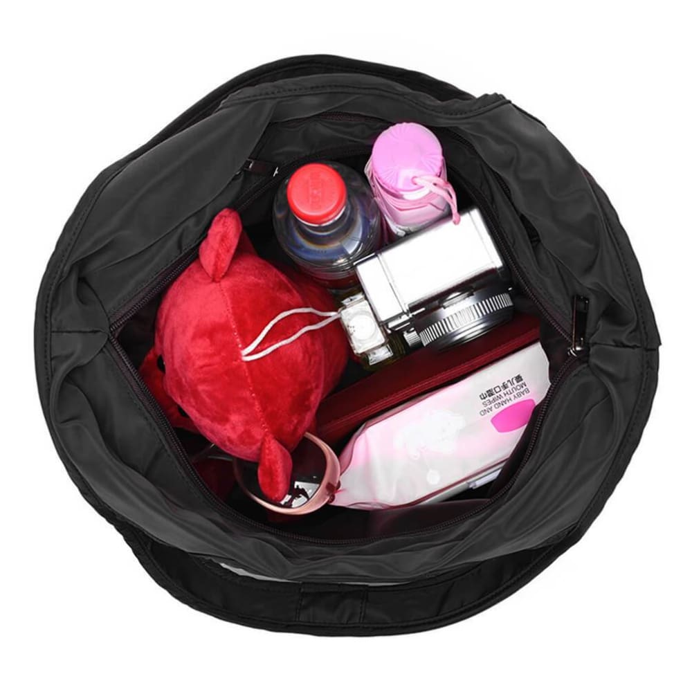 Vbiger Women Handbag Large Capacity Shoulder Bag Reusable Grocery Bag Oxford Shopping Bag - Bag