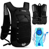 Vbiger 17L Hydration Backpack with 2L TPU Water Bladder, Lightweight Cycling Water Backpack