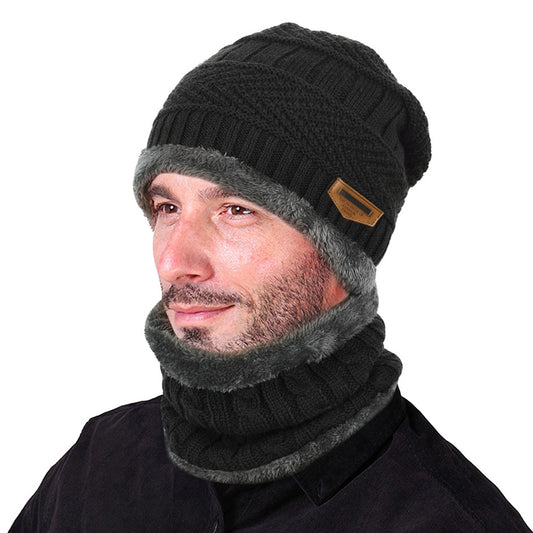 VBIGER Winter Beanie Hat Scarf Set Warm Knit Hat Thick Knit Skull Cap For Men Women