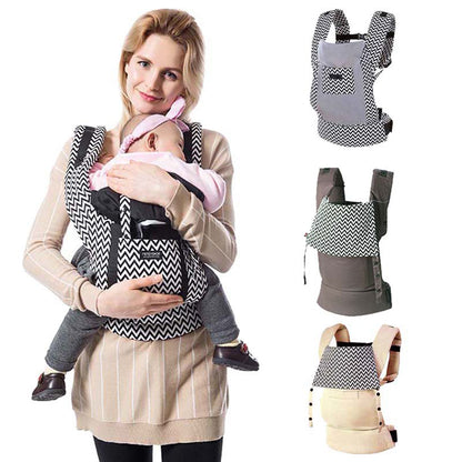 Vibger Newborn Baby Carrier Multifunctional & Adjustable Toddler Carrier with Breathable Stretchy Sling, Suitable for Newborn to Toddler