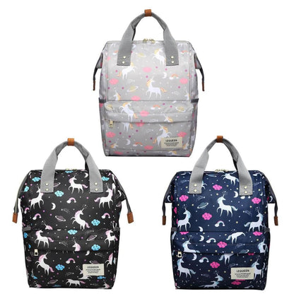 Vbiger Large-capacity Nursing Backpack Travel Shoulders Bag for Mommy and Student - Backpacks