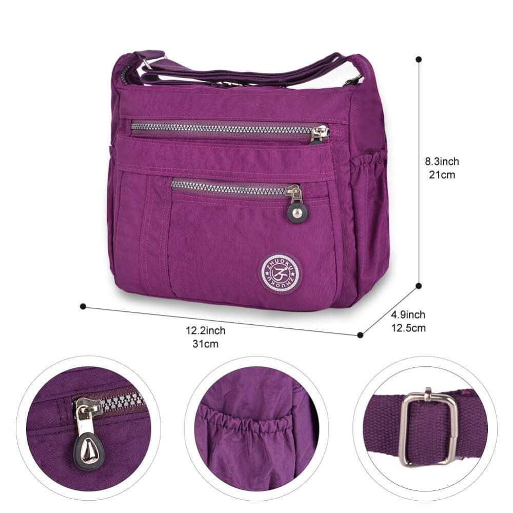 Vbiger Waterproof Shoulder Bag Fashionable Cross-body Bag Casual Bag Handbag for Women - Bag